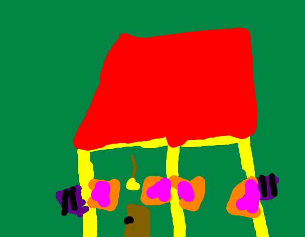 Tux Paint drawing: 'House'