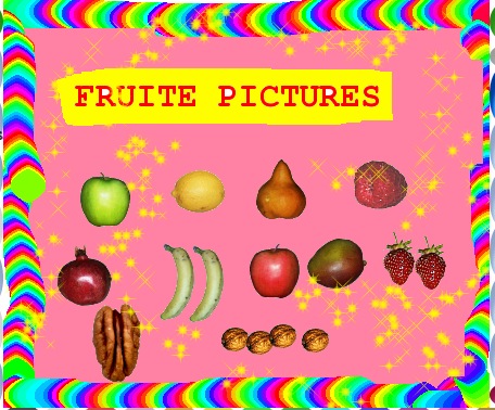 Tux Paint drawing: 'Fruits'